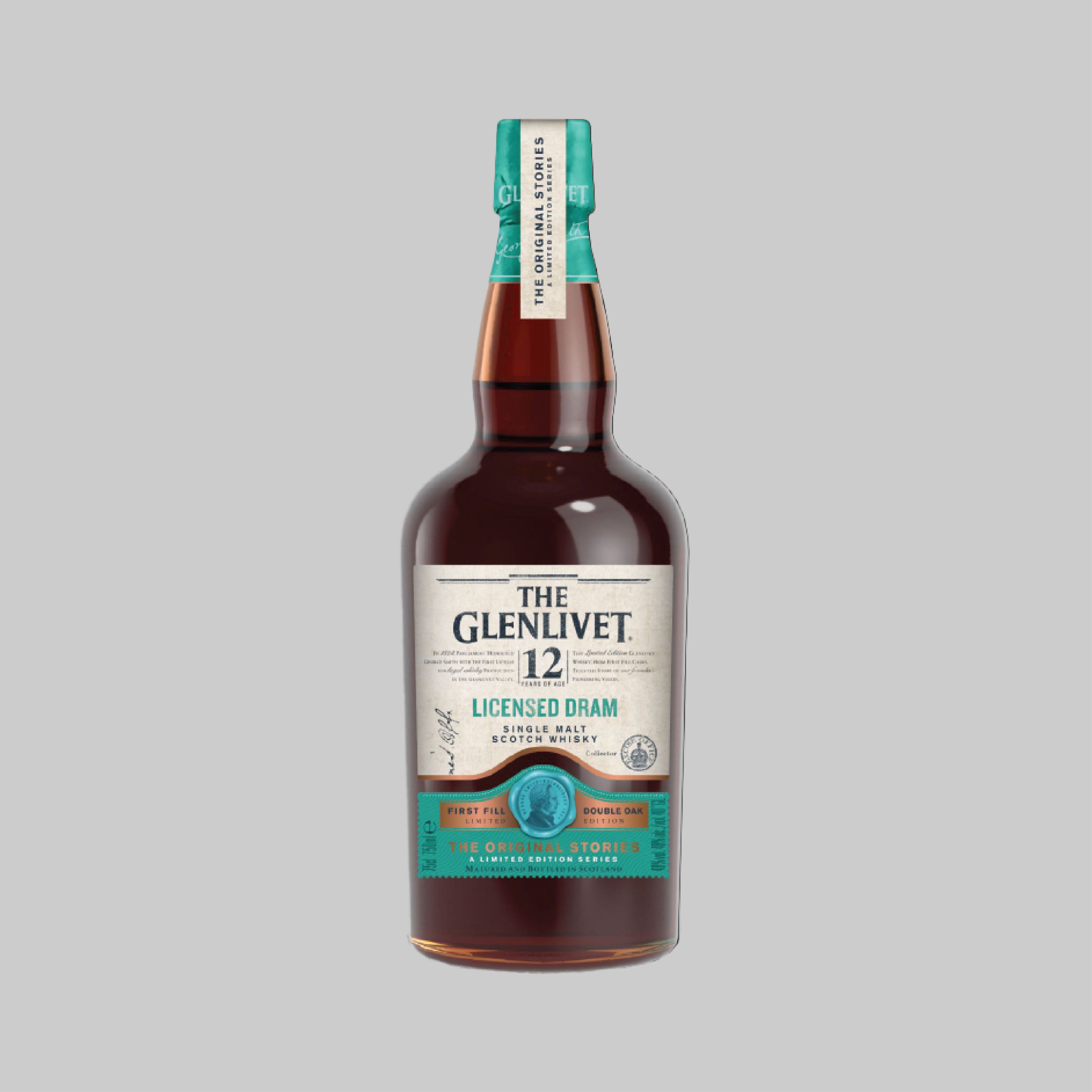 The Glenlivet 12 Year Old Licensed Dram 700ml 48.0% | Time2Drink